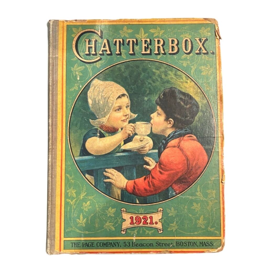 VTG 1921 Chatterbox Annual Volume/Book, John Erskine Clarke, HC